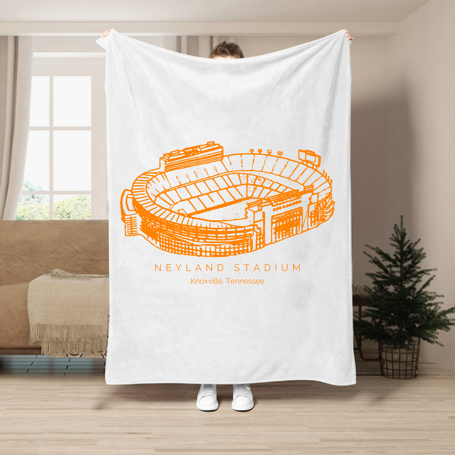 Neyland Stadium - Tennessee Volunteers football, College Football Blanket