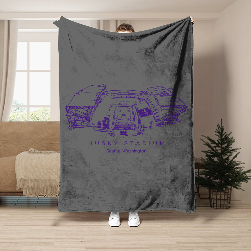 Husky Stadium - Washington Huskies football,College Football Blanket