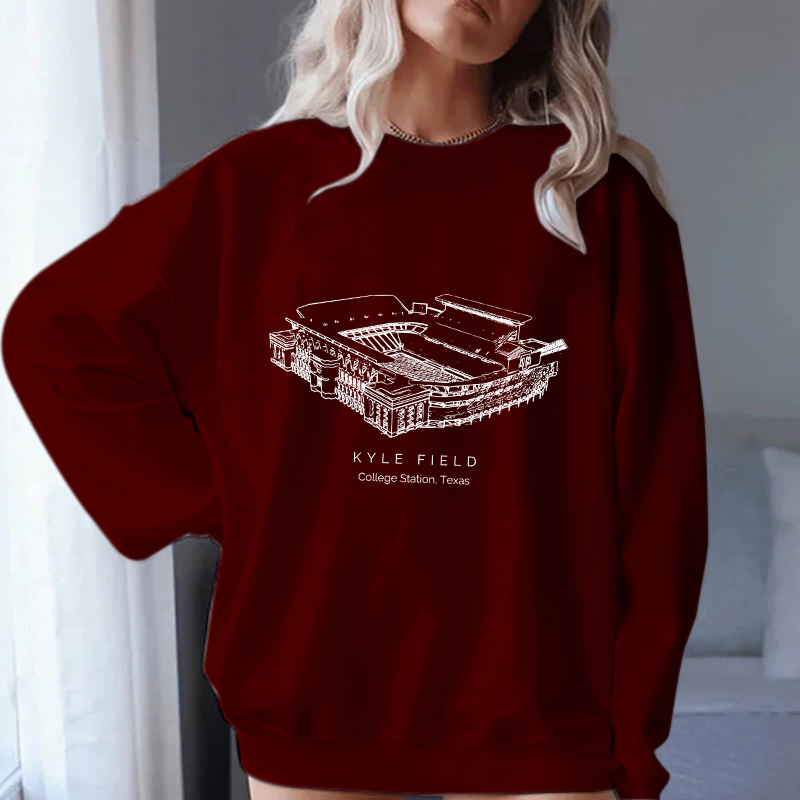 Texas A&M Stadium Unisex Crewneck Sweatshirt