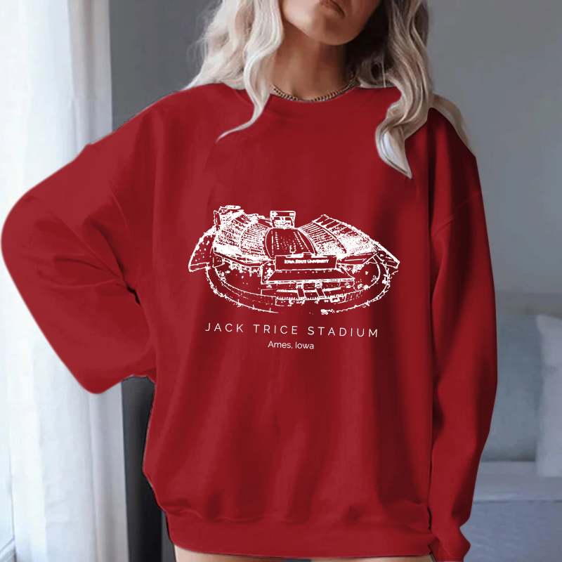 Iowa State Stadium Unisex Crewneck Sweatshirt