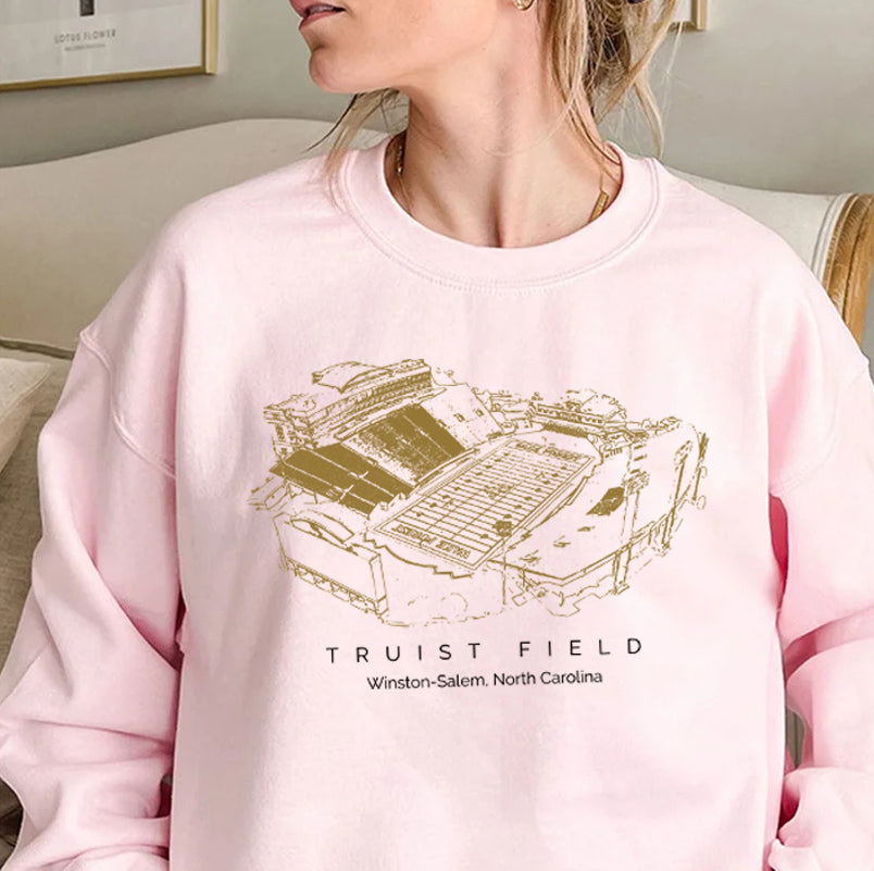 Allegacy Federal Credit Union Stadium Wake Forest University Unisex Crewneck Sweatshirt