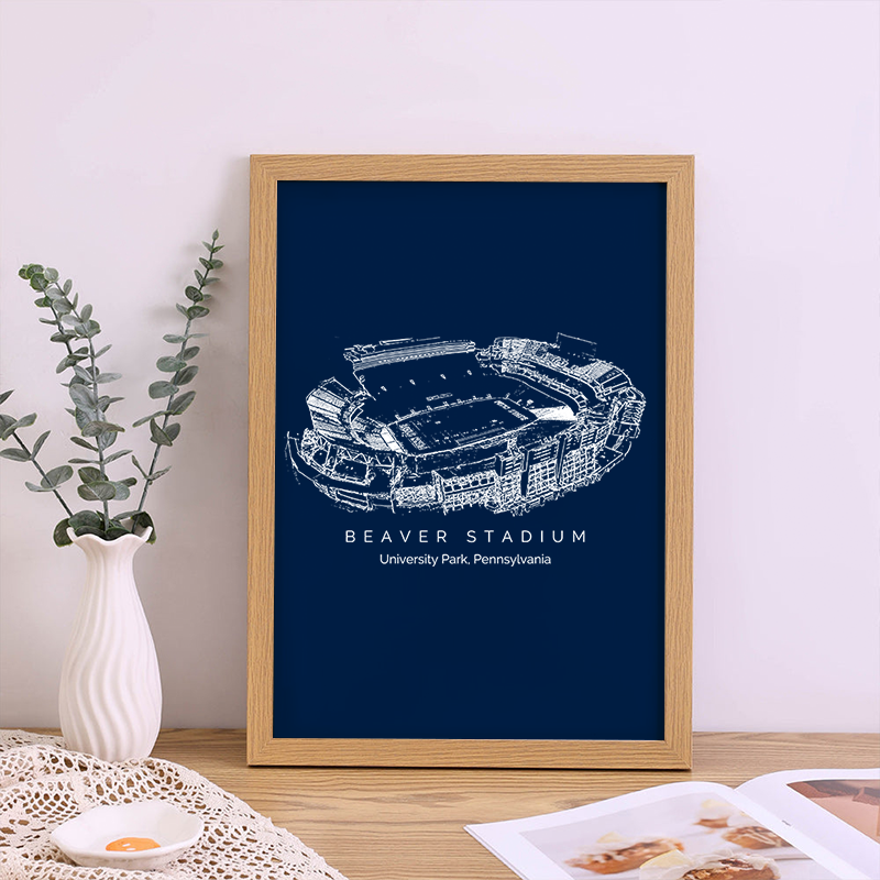 Beaver Stadium - Penn State Nittany Lions football, College Football Frame