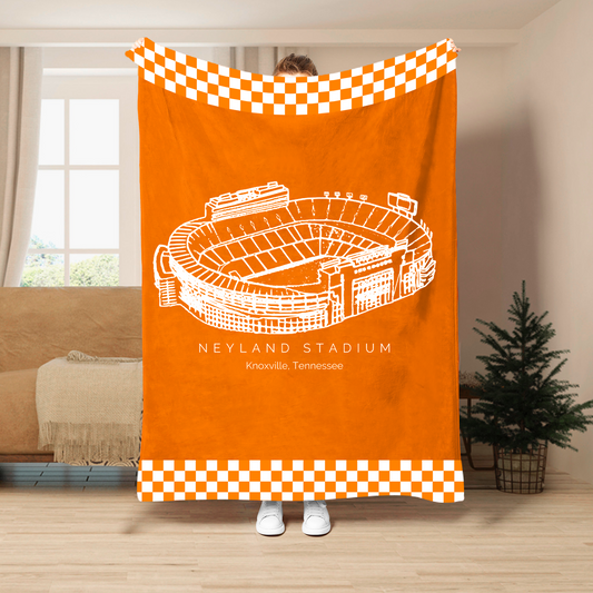 Neyland Stadium - Tennessee Volunteers football, College Football Blanket