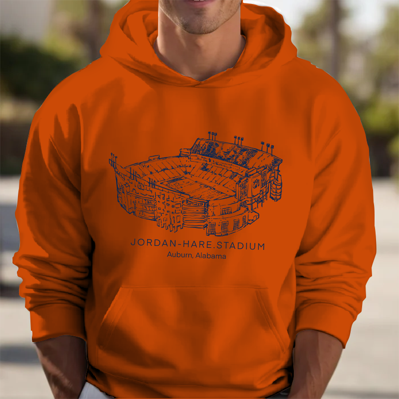 Auburn Tigers Stadium Unisex Crewneck Sweatshirt