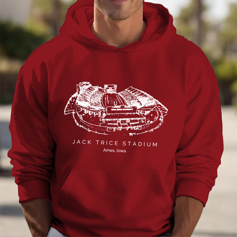 Iowa State Stadium Unisex Crewneck Sweatshirt