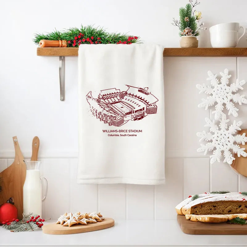 Williams–Brice Stadium - South Carolina Gamecocks football, College Football Tea Towel