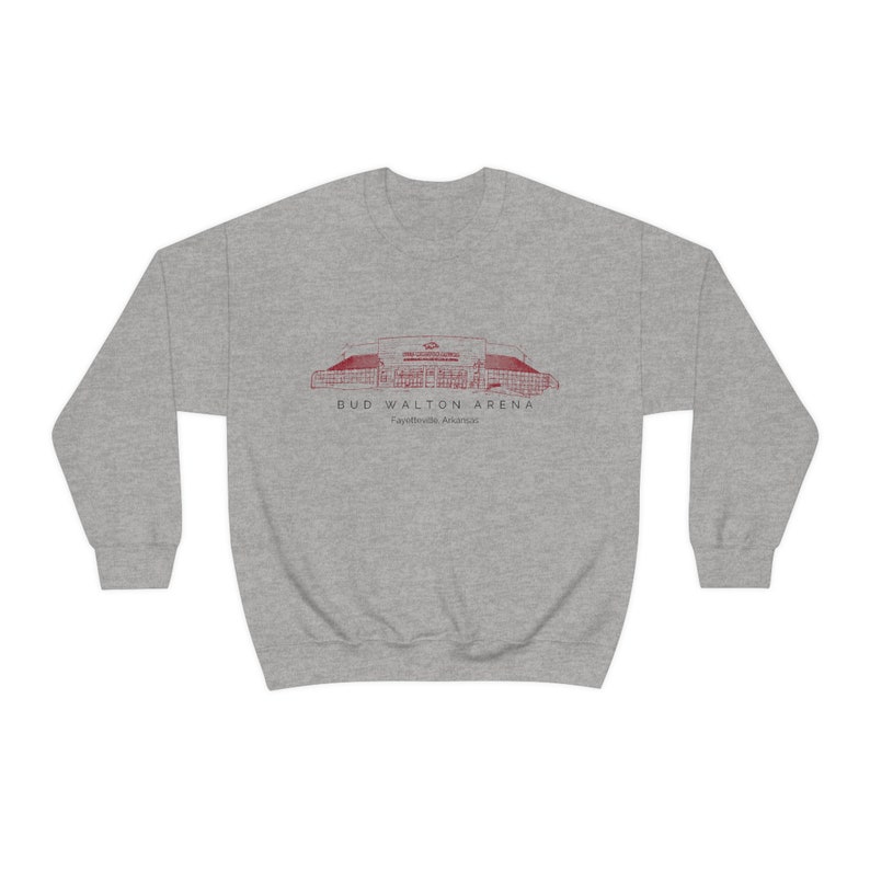 Bud Walton Arena - University of Arkansas Stadium Unisex Crewneck Sweatshirt