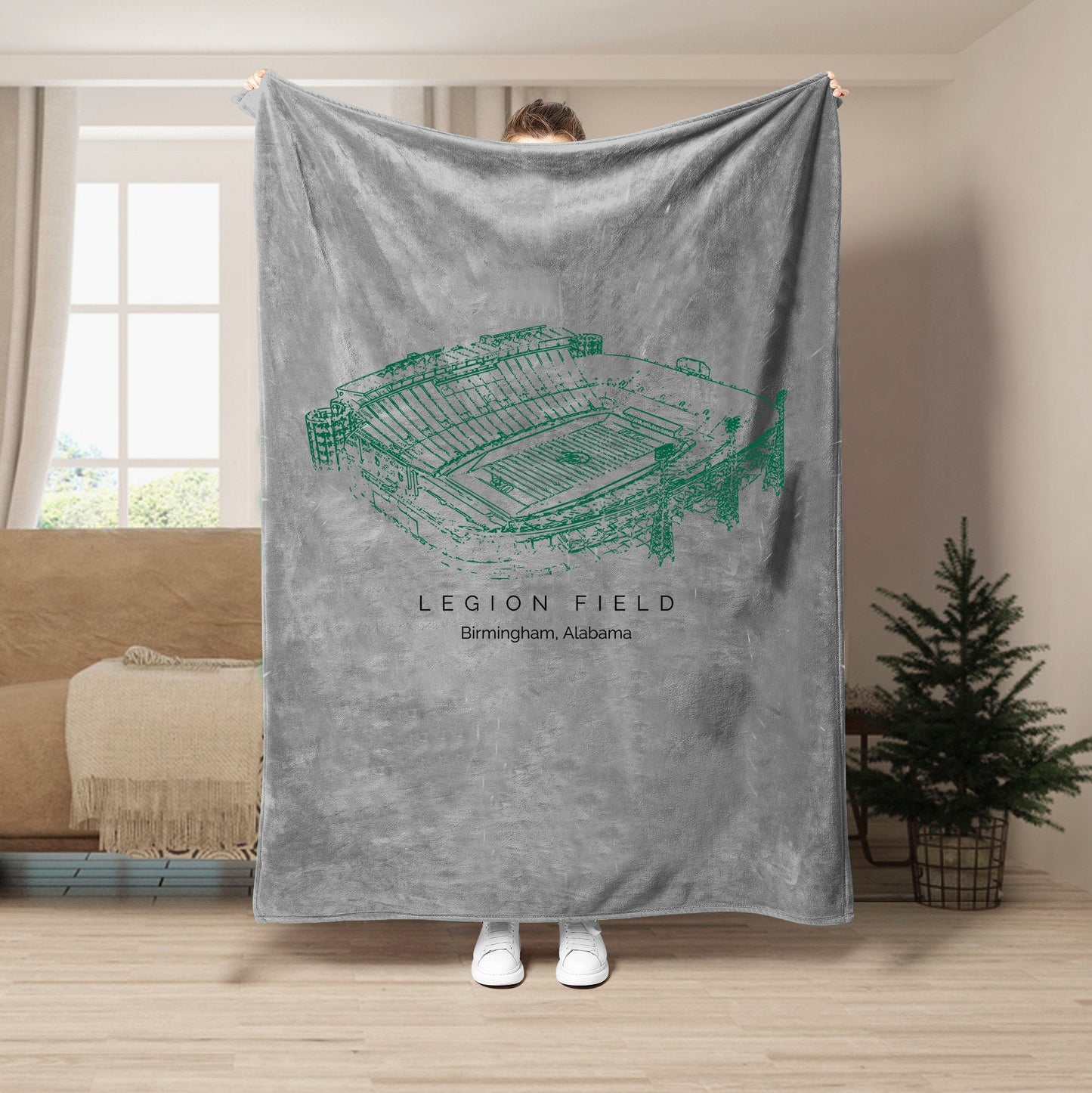 Legion Field - UAB Blazers football,College Football Stadium Blanket