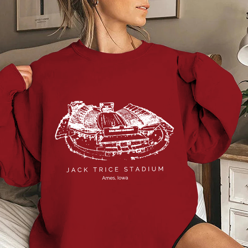 Iowa State Stadium Unisex Crewneck Sweatshirt