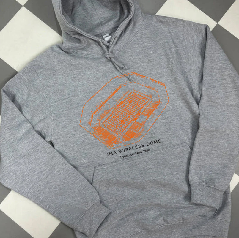 JMA Wireless Dome Syracuse University Stadium Unisex Crewneck Sweatshirt