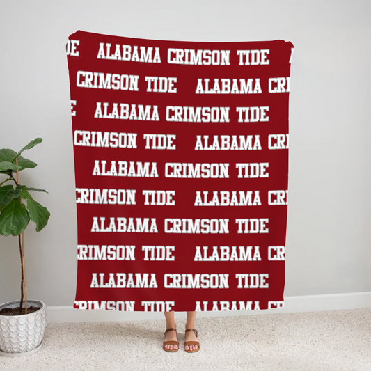 Personalized Alabama Crimson Tide  Bleacher Blanket