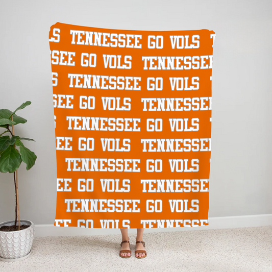 Personalized Tennessee Volunteers Go Vols Bleacher Blanket