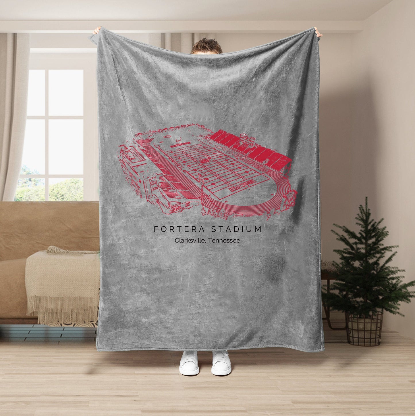 Fortera Stadium - Austin Peay Governors football,College Football Blanket