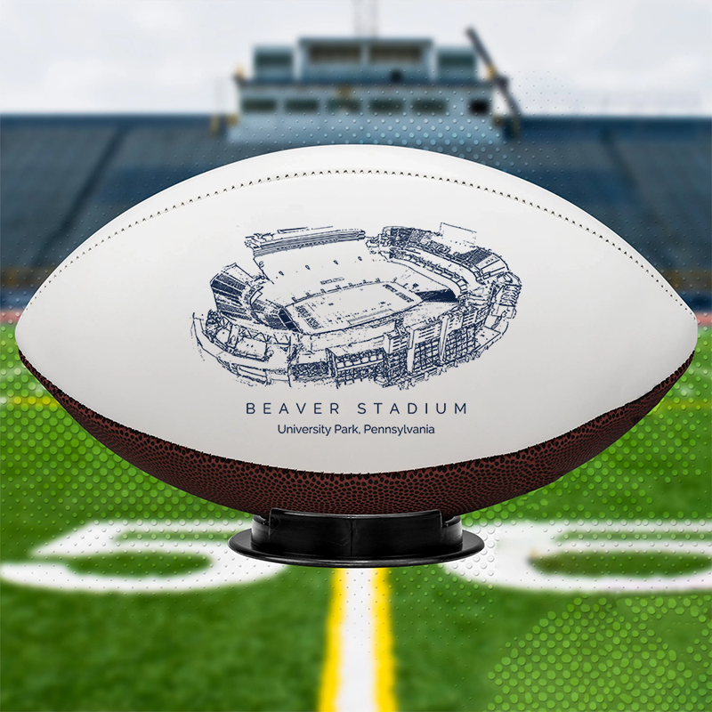 Beaver Stadium - Penn State Nittany Lions football, Stipple Art College Football