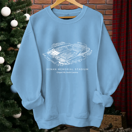 UNC Stadium Unisex Crewneck Sweatshirt