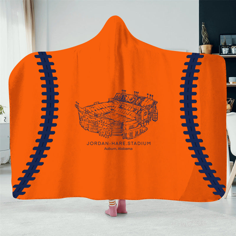 Jordan-Hare Stadium - Auburn Tigers football,College Football Hat Blanket