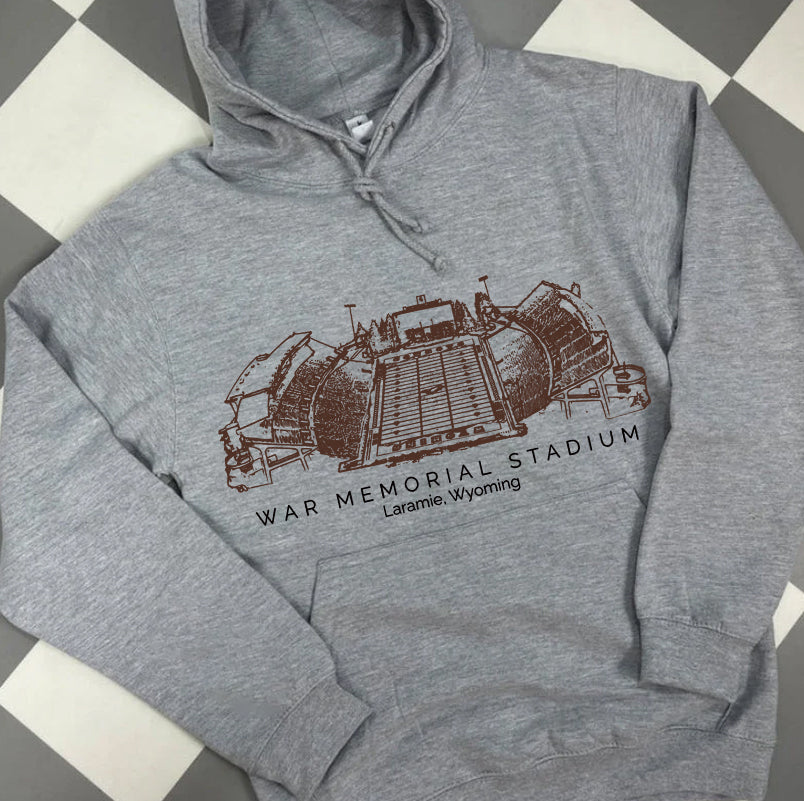 War Memorial Stadium Wyoming Unisex Crewneck Sweatshirt