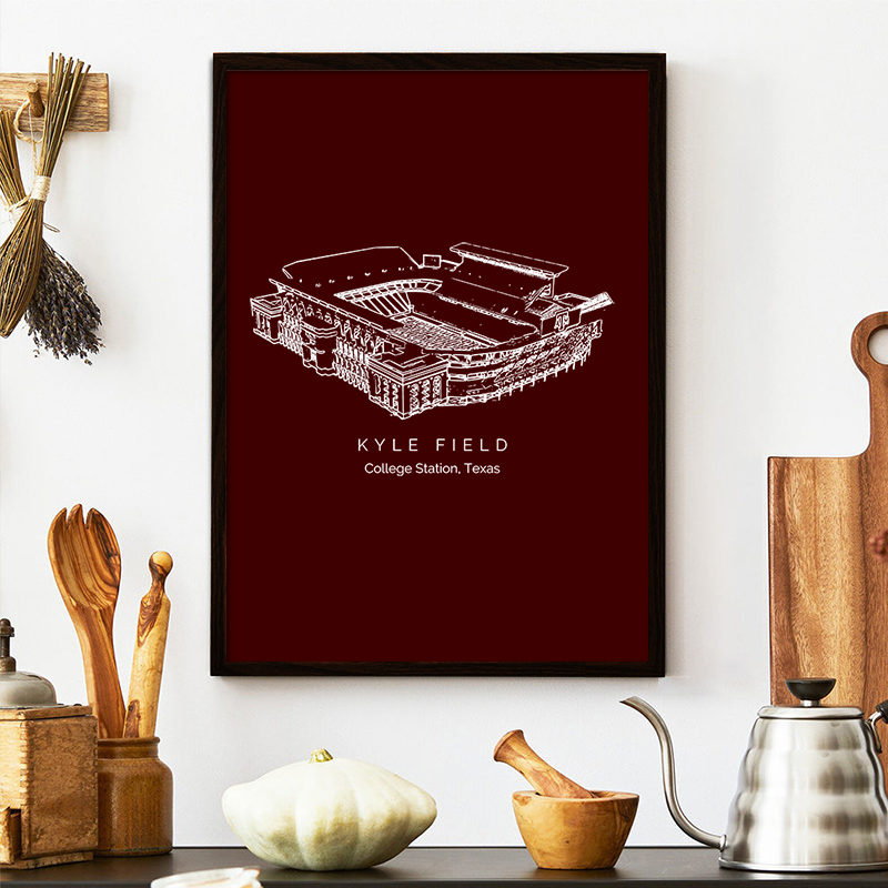 Kyle Field - Texas A&M Aggies football, College Football Frame