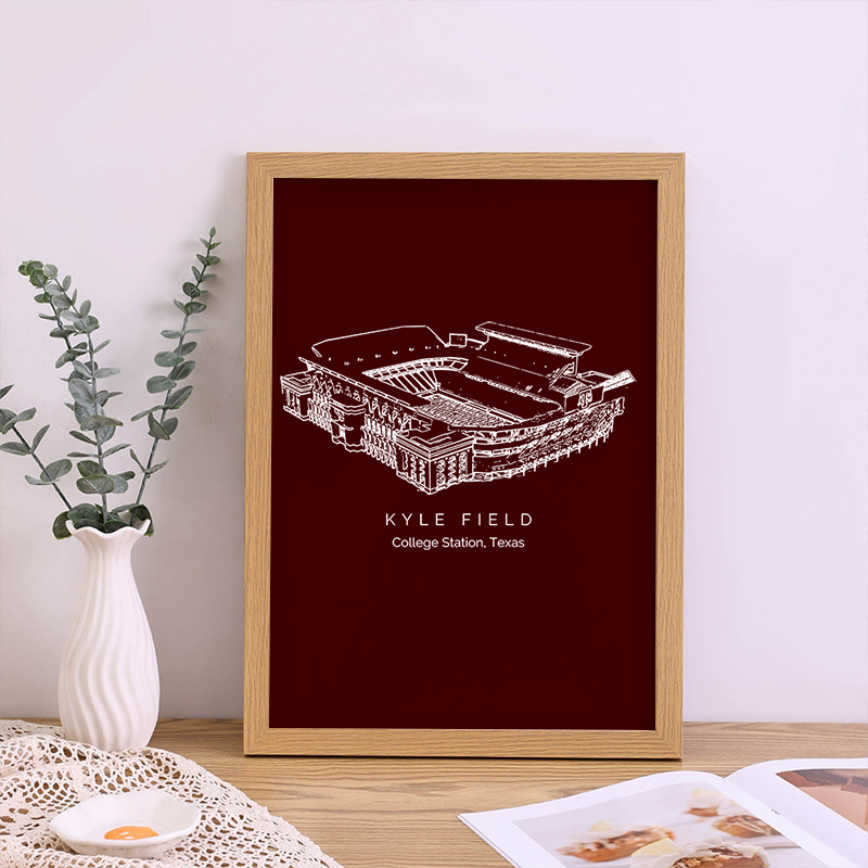 Kyle Field - Texas A&M Aggies football, College Football Frame