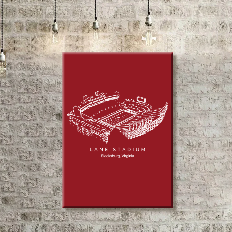 Lane Stadium - Virginia Tech Hokies football, College Football Frame