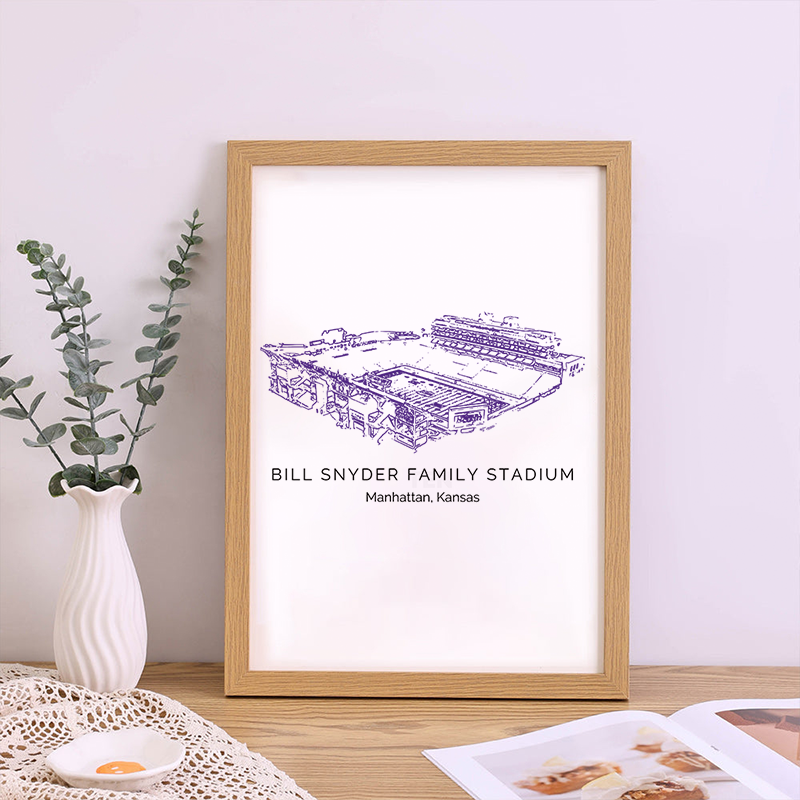 Bill Snyder Family Stadium-Kansas State Wildcats football, College Football Frame