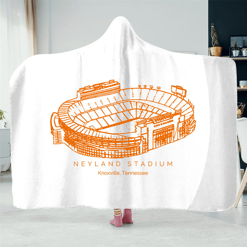 Neyland Stadium - Tennessee Volunteers football, College Football Hat Blanket