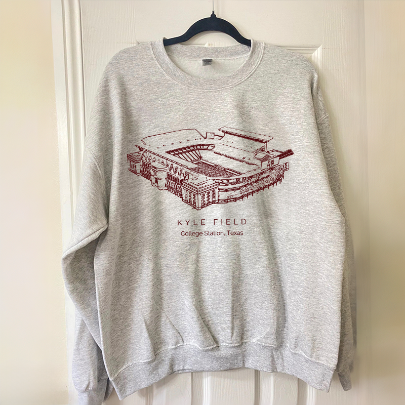 Texas A&M Stadium Unisex Crewneck Sweatshirt