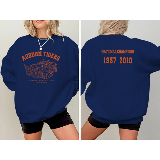 Auburn Tigers Stadium Champion Unisex Crewneck Sweatshirt