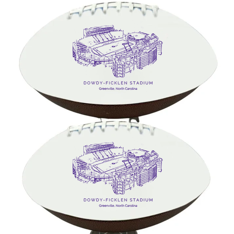 Dowdy–Ficklen Stadium - East Carolina Pirates football, Stipple Art College Football