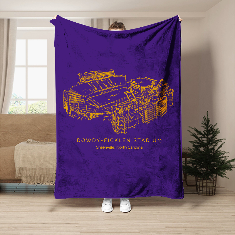 Dowdy–Ficklen Stadium - East Carolina Pirates football, College Football Blanket