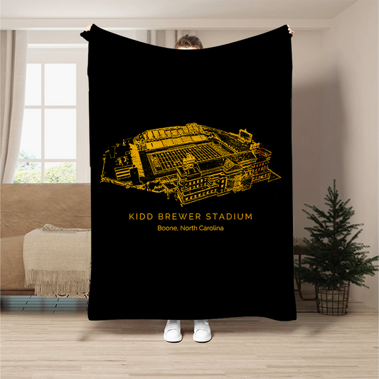 Kidd Brewer Stadium - Appalachian State Mountaineers football, College Football Blanket