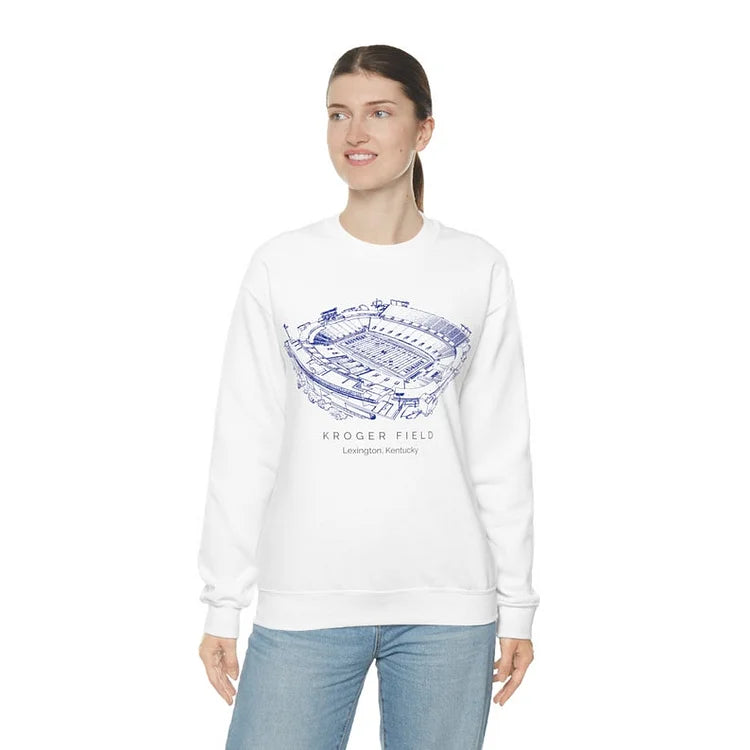 University of Kentucky Stadium Unisex Crewneck Sweatshirt