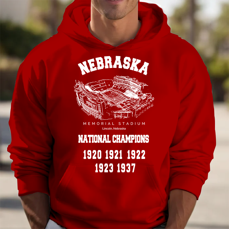 University of Nebraska Stadium Champion Unisex Crewneck Sweatshirt