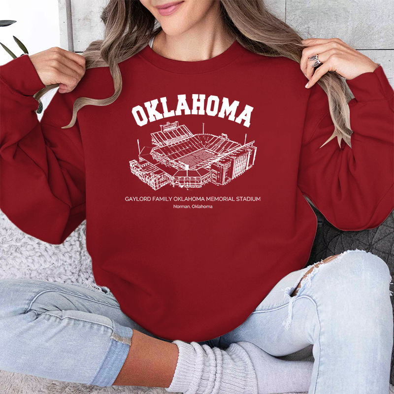 University of Oklahoma Stadium Champion Unisex Crewneck Sweatshirt