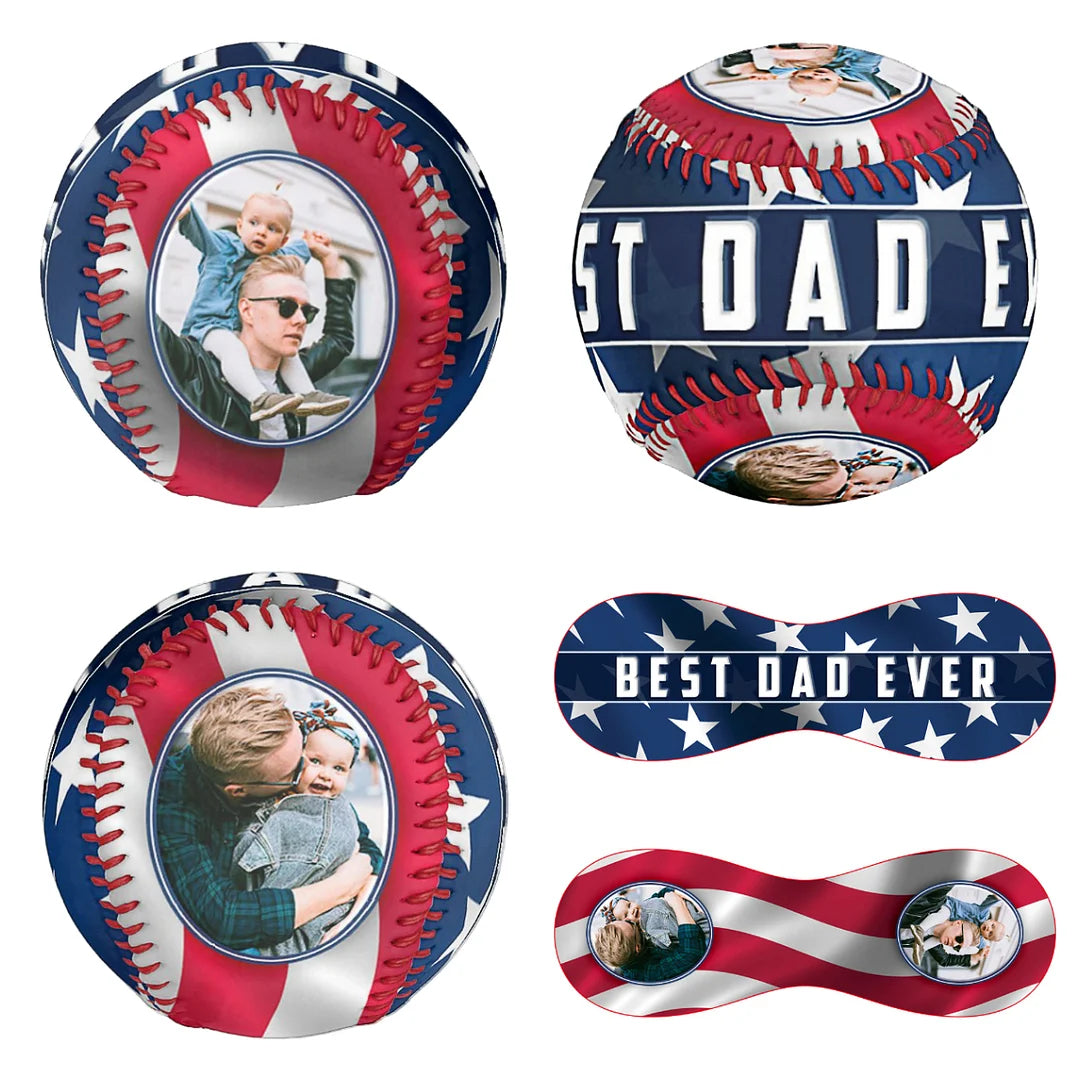 ⚾ Personalized Photo Baseball - Father's Day Baseball Gifts for Baseball Lovers