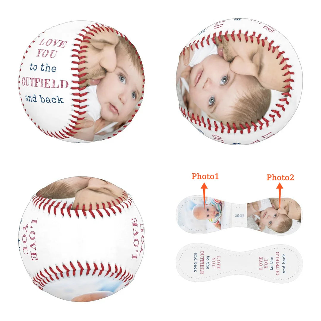 ⚾ Personalized Photo Baseball - Father's Day Baseball Gifts for Baseball Lovers