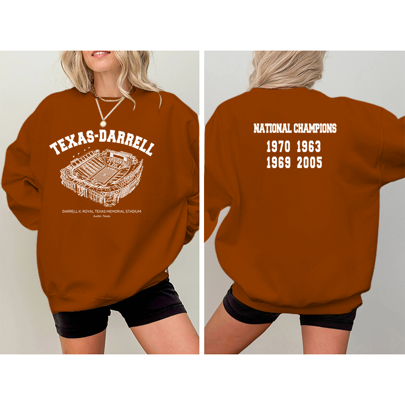 Texas Longhorns Stadium Champion Unisex Crewneck Sweatshirt