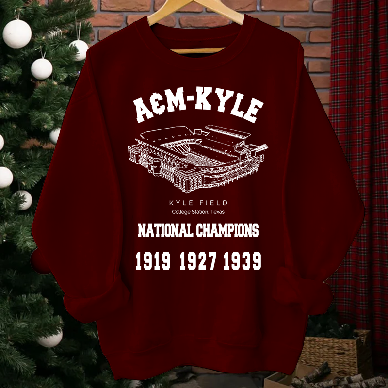 Texas A&M Stadium Champion Unisex Crewneck Sweatshirt