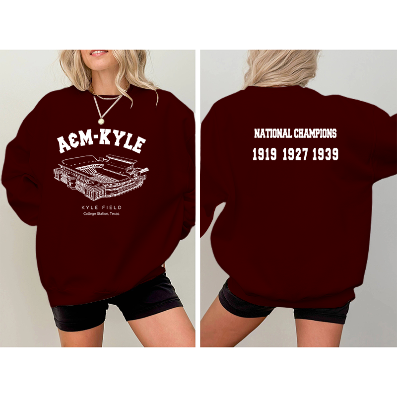 Texas A&M Stadium Champion Unisex Crewneck Sweatshirt