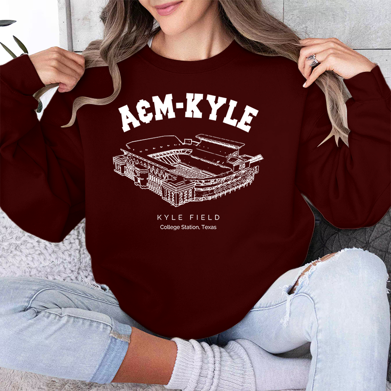 Texas A&M Stadium Champion Unisex Crewneck Sweatshirt