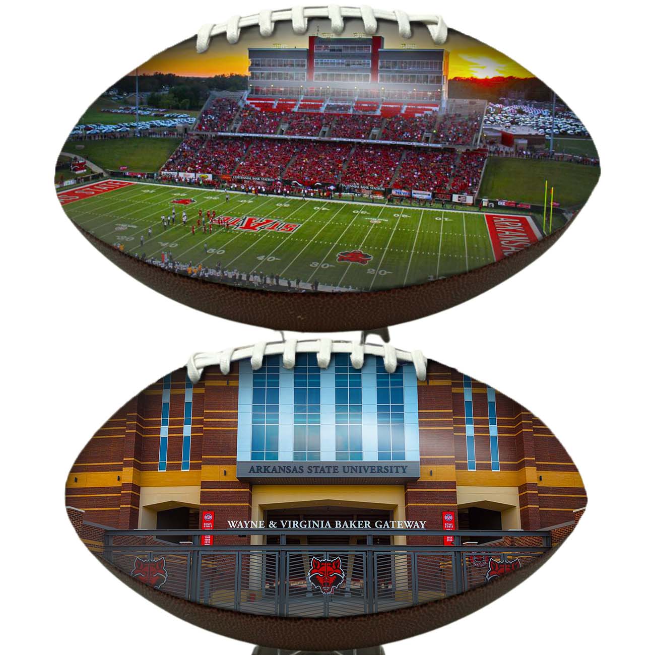 Centennial Bank Stadium Football University Series