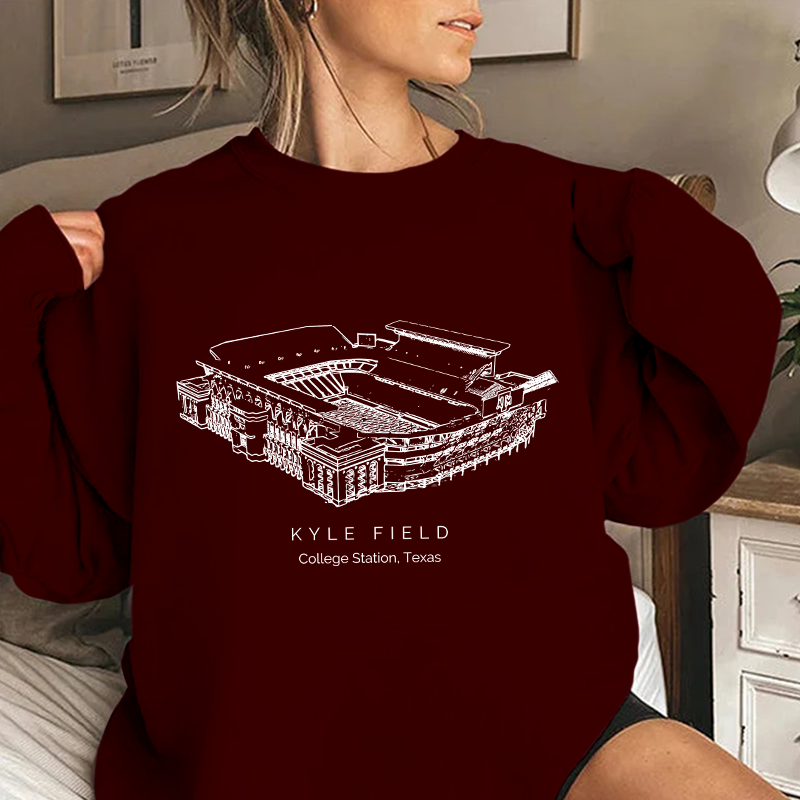 Texas A&M Stadium Unisex Crewneck Sweatshirt