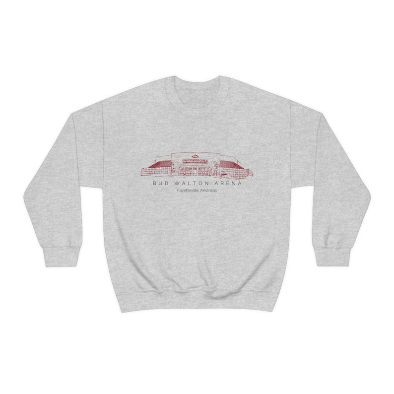 Bud Walton Arena - University of Arkansas Stadium Unisex Crewneck Sweatshirt