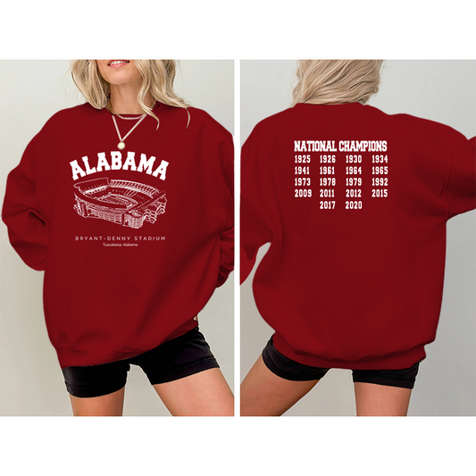 University of Alabama Stadium Champion Unisex Crewneck Sweatshirt