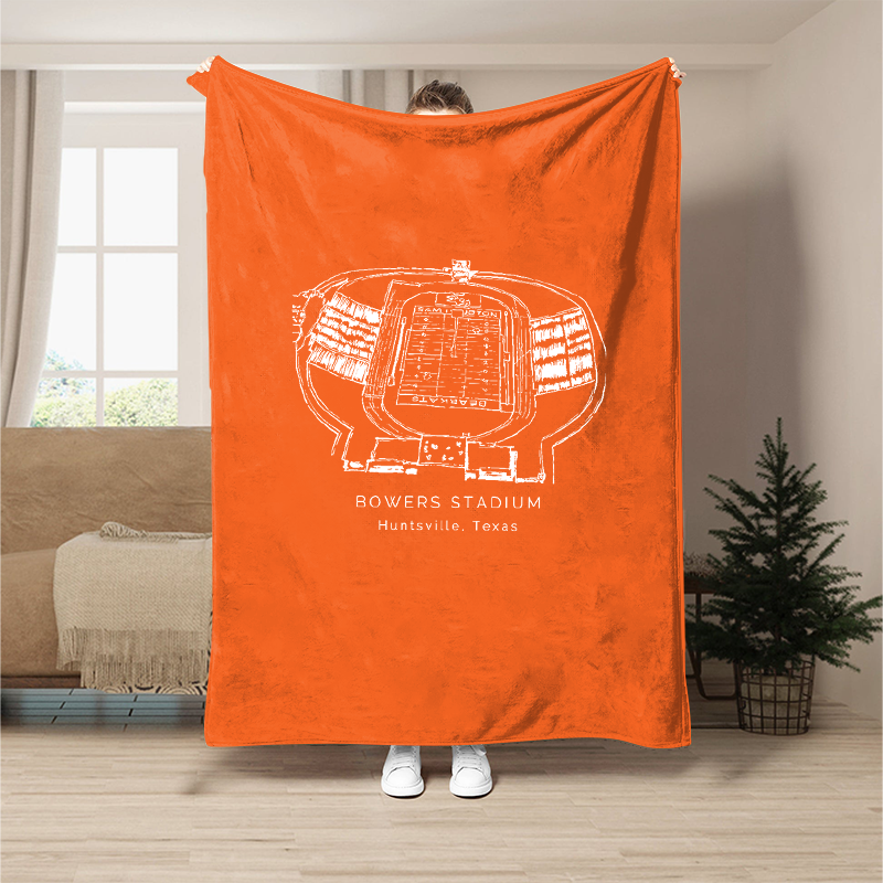 Elliott T. Bowers Stadium - Sam Houston Bearkats football,College Football Blanket