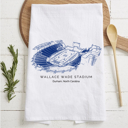 Wallace Wade Stadium - Duke Blue Devils football,College Football Tea Towel