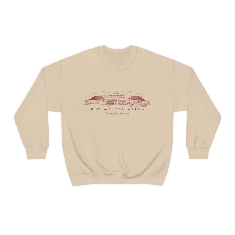 Bud Walton Arena - University of Arkansas Stadium Unisex Crewneck Sweatshirt