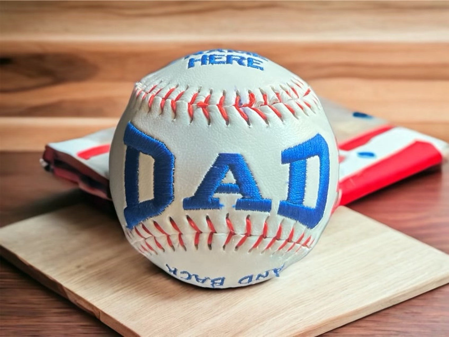 Father's Day Gift//Custom Personalized Embroidered Baseball // Baseball Gift // Keepsake ball // Graduation Gift// Memorabilia