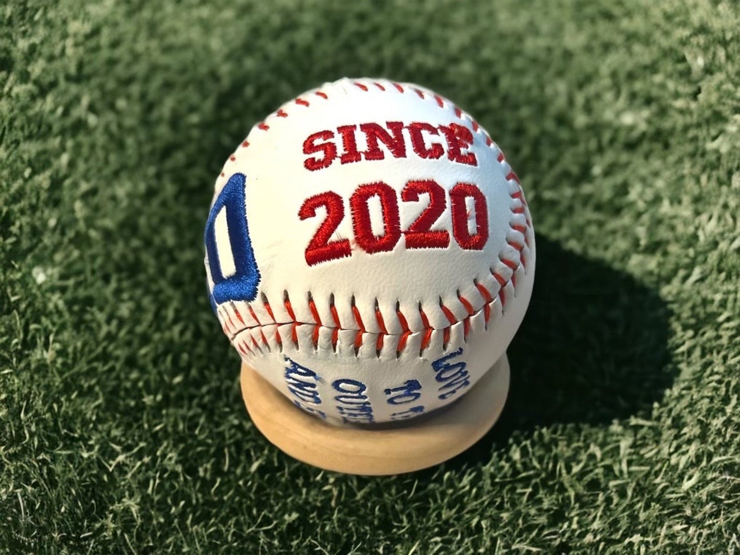 Father's Day Gift//Custom Personalized Embroidered Baseball // Baseball Gift // Keepsake ball // Graduation Gift// Memorabilia