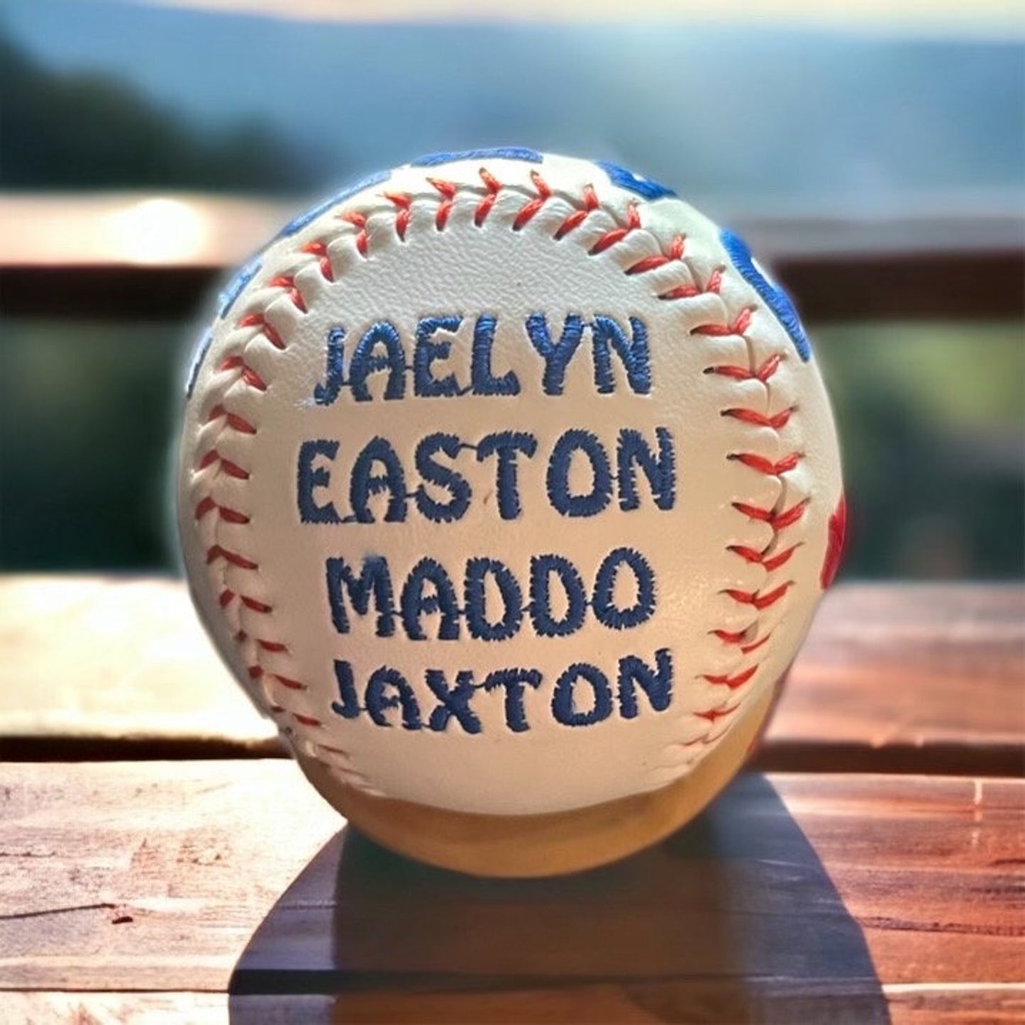 Father's Day Gift//Custom Personalized Embroidered Baseball // Baseball Gift // Keepsake ball // Graduation Gift// Memorabilia